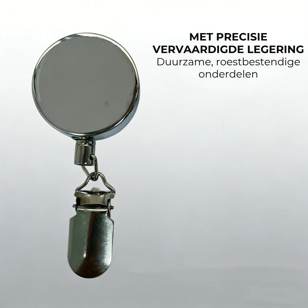 Zelfklevende Handdoekhouder met Automatisch Intrekbare Clip