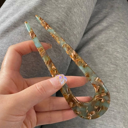 U-vormige, onbelemmerende haarspelden voor dames