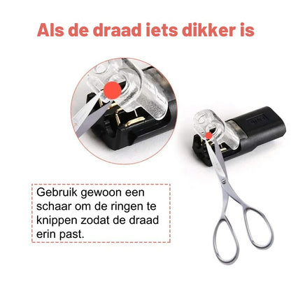 Tweedraadse Plugverbinding met Vergrendeling (20 stuks)