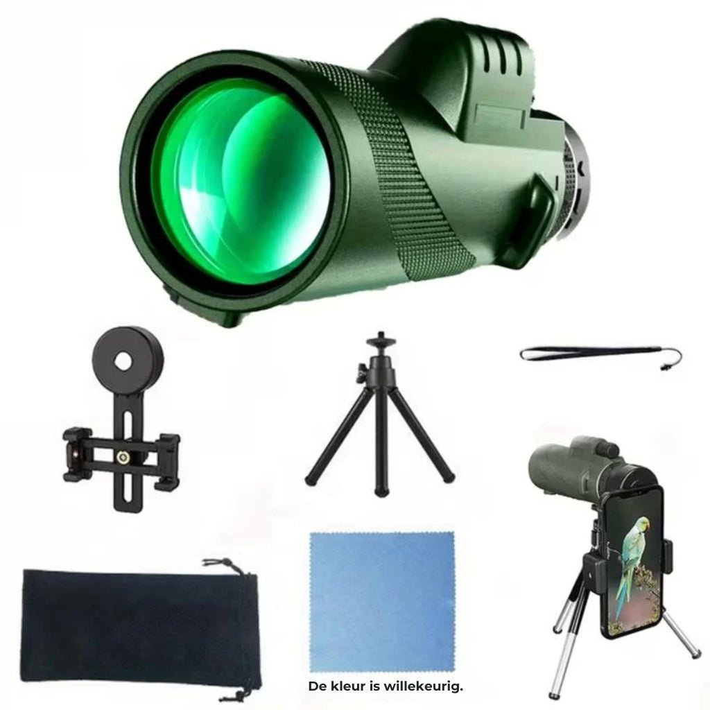 Krachtige monoculaire telescoop