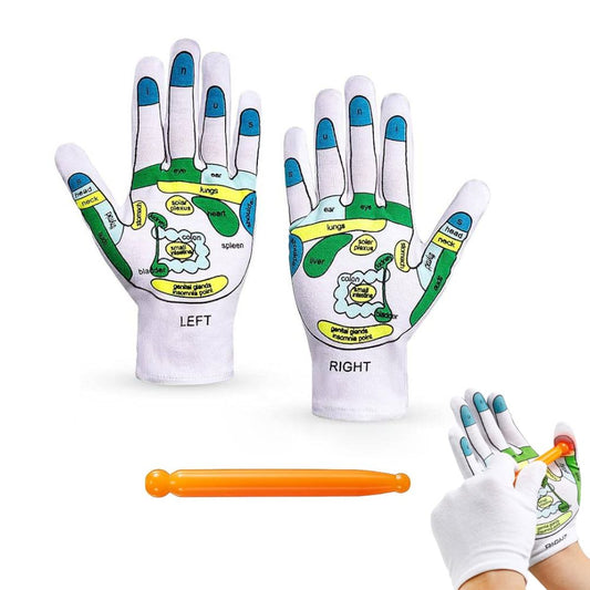 Acupressuur Reflexologiehandschoenen