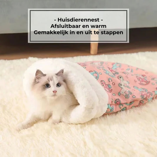 🐾Gezellig huisdierennest voor katten en honden