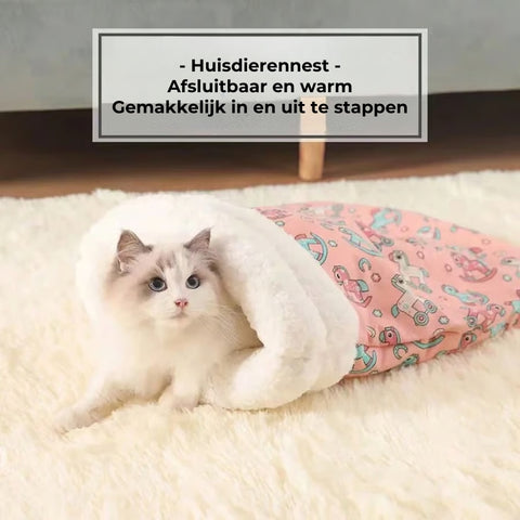 🐾Gezellig huisdierennest voor katten en honden