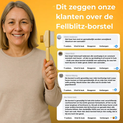Vachtblitz-borstel - De bestseller