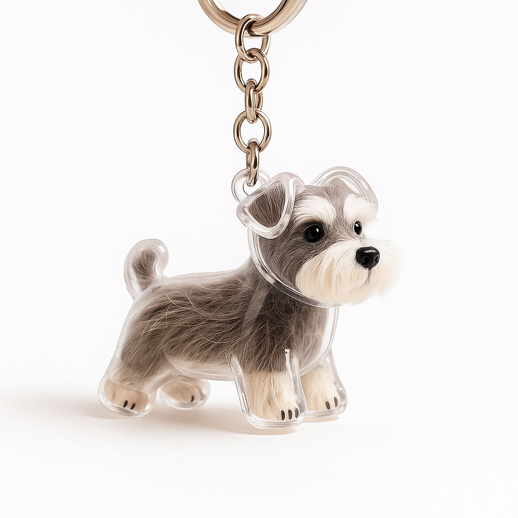 Snuzzle Dierenhaar Sleutelhanger