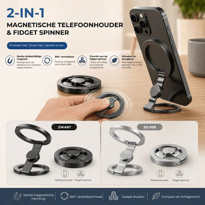 Magnetische Telefoonhouder en Fidget Spinner