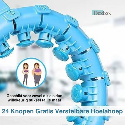 Verstelbare Hoelahoep Met 360° Draaiend Gewicht