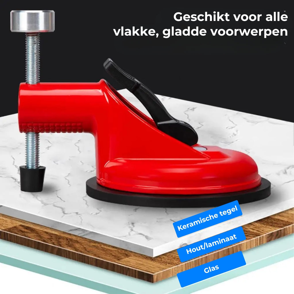Zuignap Precisie Tool voor Tegel-, Hout- en Steeninstallatie