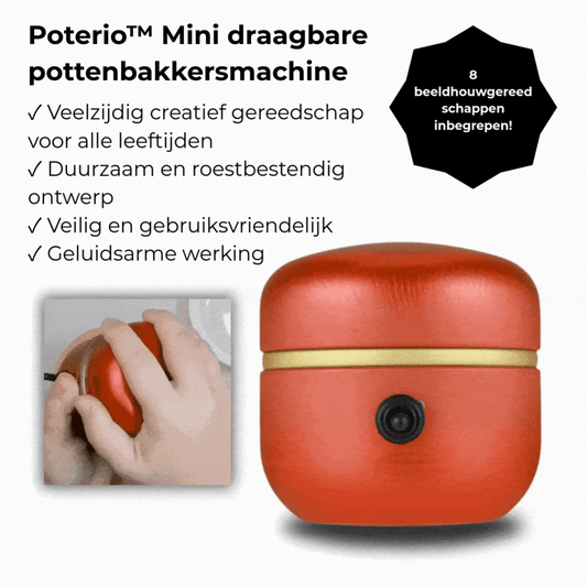Poterio™ | Mini Draagbare Pottenbakkersmachine