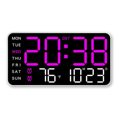 ⏰Multifunctionele decoratieve LED digitale wandklok