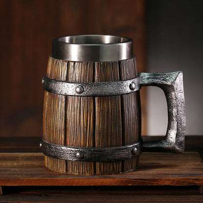 Authentieke Houten Biermokken