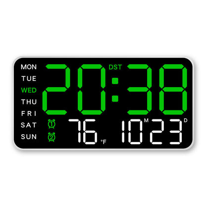 ⏰Multifunctionele decoratieve LED digitale wandklok
