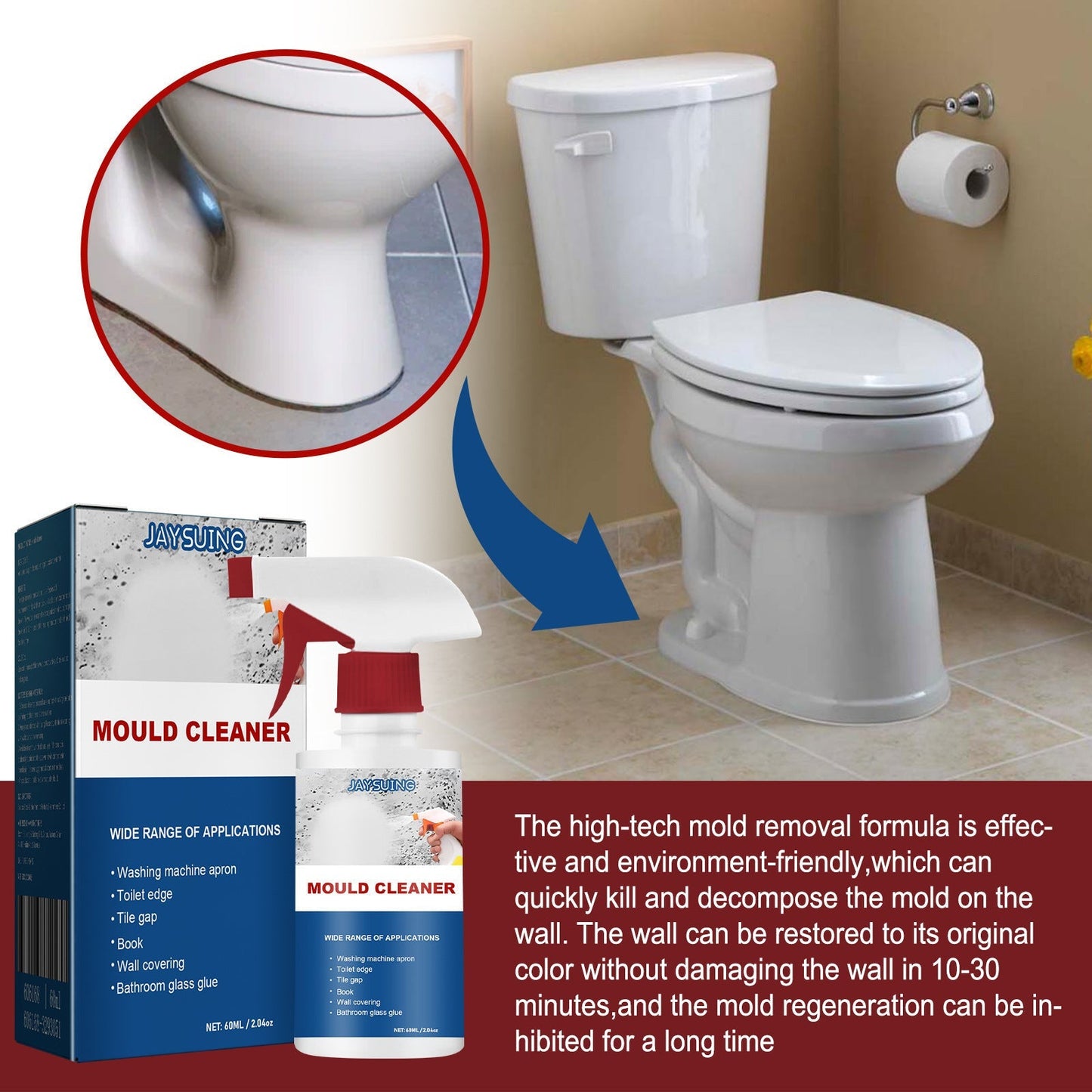 Anti-Schimmel Reinigings-Spray