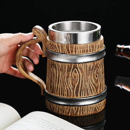 Authentieke Houten Biermokken