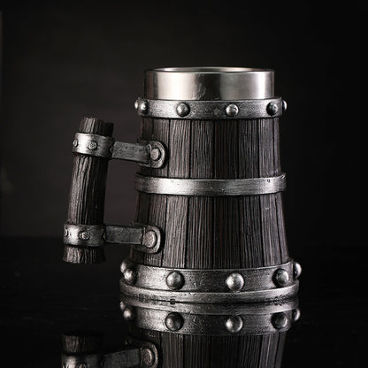 Authentieke Houten Biermokken