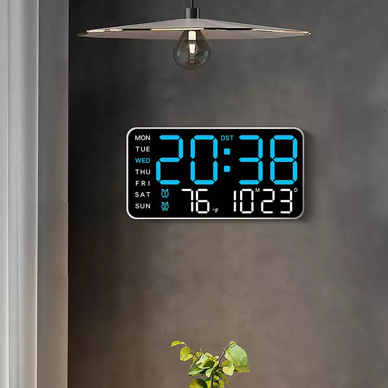 ⏰Multifunctionele decoratieve LED digitale wandklok