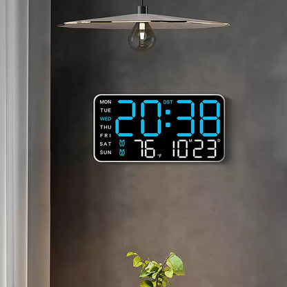 ⏰Multifunctionele decoratieve LED digitale wandklok