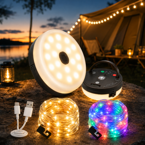 CampGlow PRO - 4-in-1 Oplaadbare Kampeerlamp