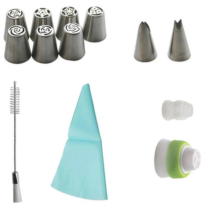 Taartdecoratie Tuitjes Set (9st + extra)