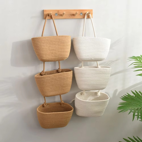 Decoratieve 3-Laags Hangende Organizer Tas