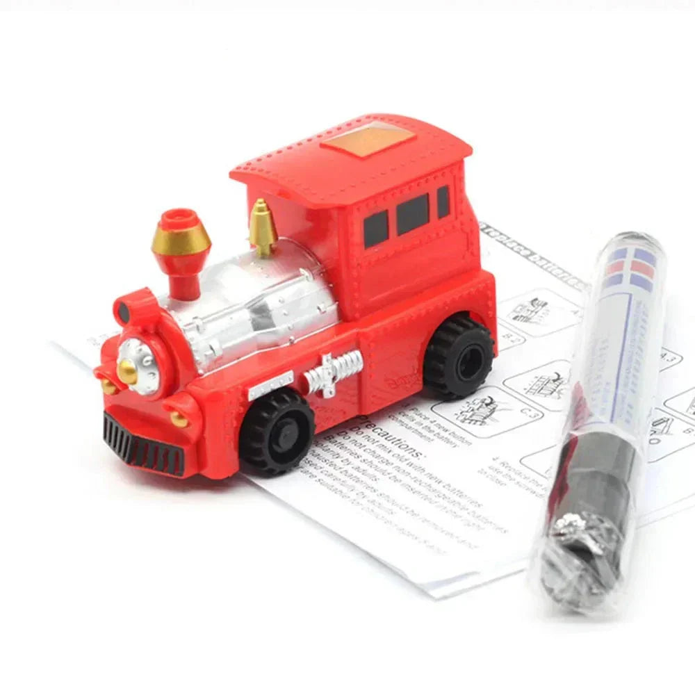 Tekeningvolgende speelauto's