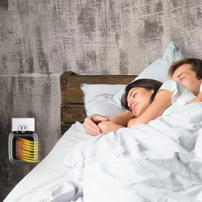 Draagbare Verwarming: Energiezuinige plug-in wandverwarming