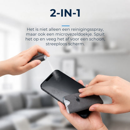 2-in-1 Scherm Reinigingspray