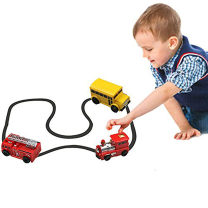 Tekeningvolgende speelauto's