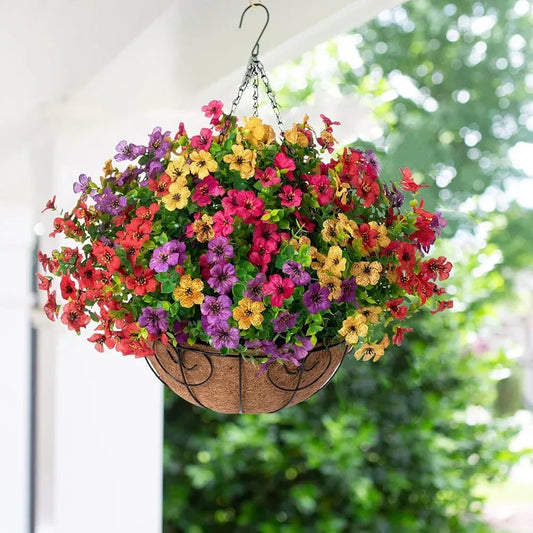 Kunstmatige Bloemenmand - Buitenversiering