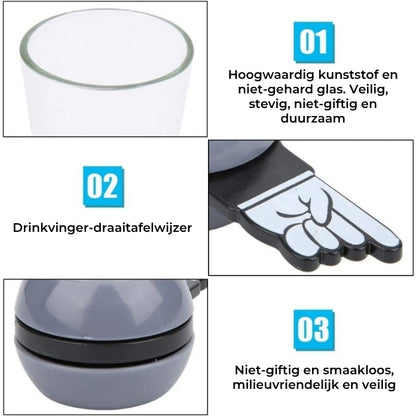 Shotglas Twister - Drankspel