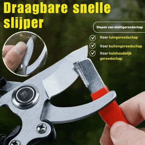 🔥Compacte meskant slijper - Wolfraamstaal