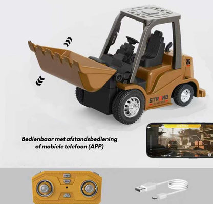 🚜 Mini oplaadbare vorklift met afstandsbediening