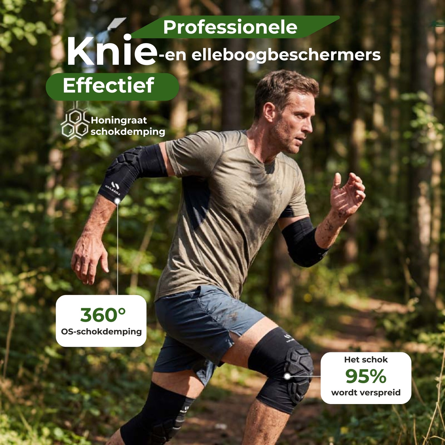 Comfortabele Kniebeschermers voor Werk en Tuin