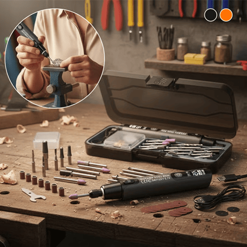 Elektrische Rotary Tool Set met LED-licht en Digitaal Display