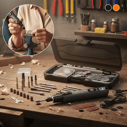 Elektrische Rotary Tool Set met LED-licht en Digitaal Display