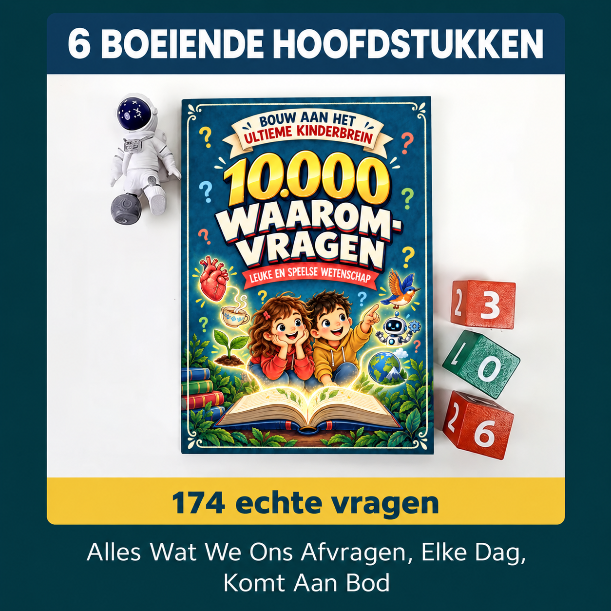 Kinderencyclopedie "10.000 Waarom-vragen" — Ontgrendel het volledige potentieel van uw kind