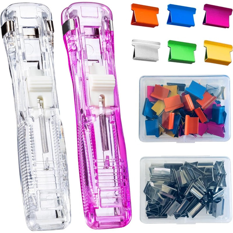 Set clipbinders zonder nietjes