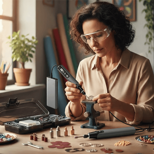 Elektrische Rotary Tool Set met LED-licht en Digitaal Display