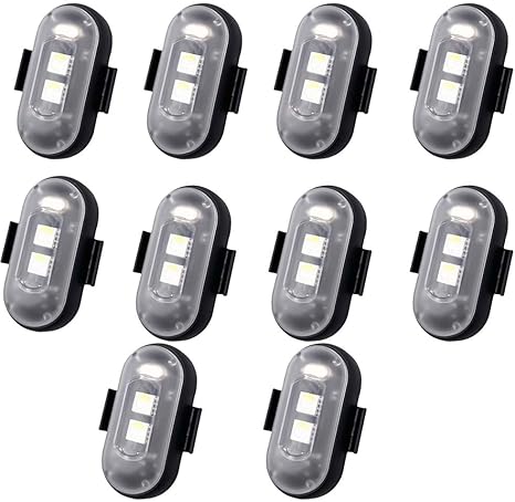 Draadloze LED Stroboscooplampen - Incl. Afstandsbediening - 2 Stuks