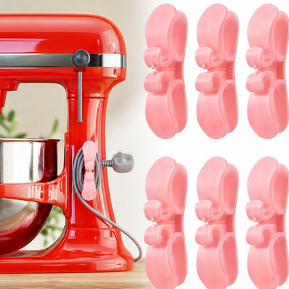 Oplader- en snoerhouders (6 stuks)