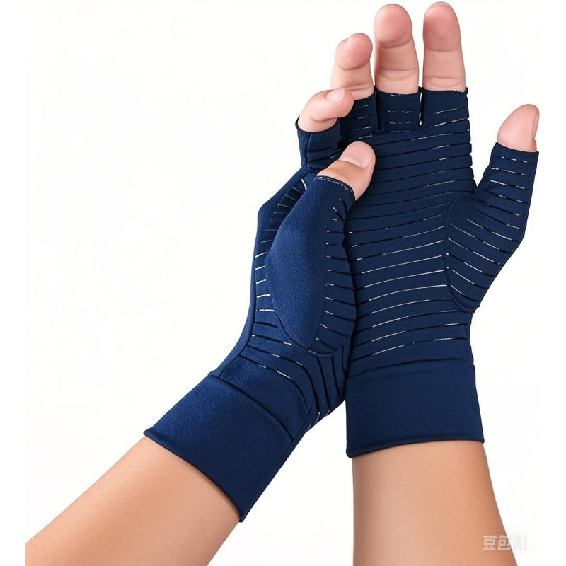 Koper Compressie Handschoenen - 1 Paar