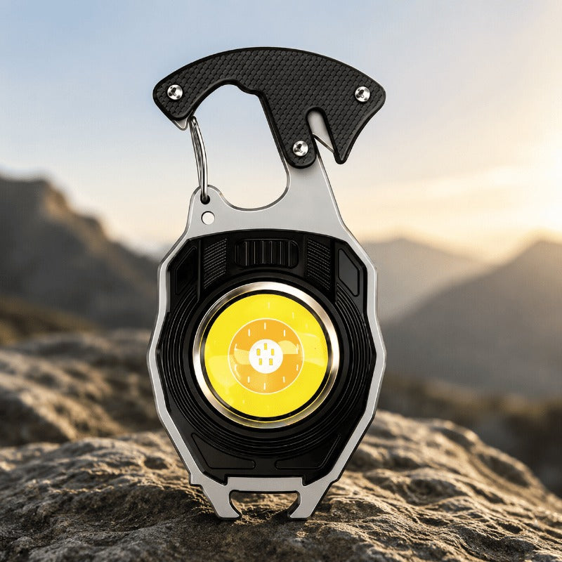 6-in-1 Survival Multitool Sleutelhanger