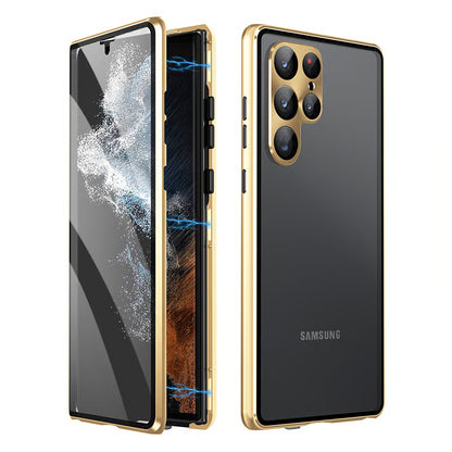🔥Samsung Privacy magnetisch dubbelzijdig gehard glazen hoesje