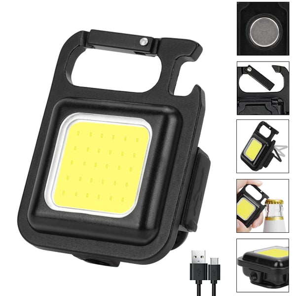 Draagbare mini-werklamp sleutelhanger
