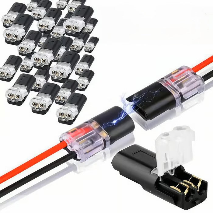 Tweedraadse Plugverbinding met Vergrendeling (20 stuks)