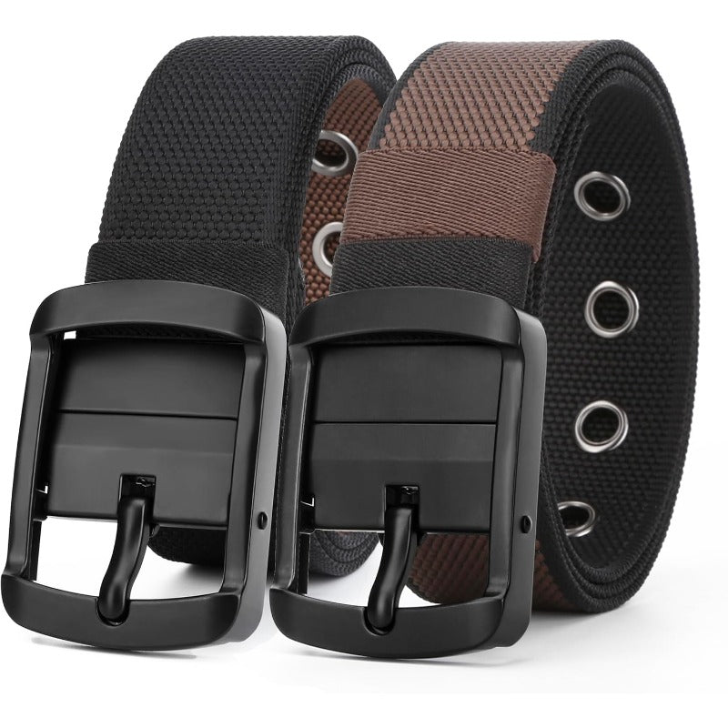 Omkeerbare tactische riem van nylon ✦ Tweekleurige riemband met snelontgrendeling