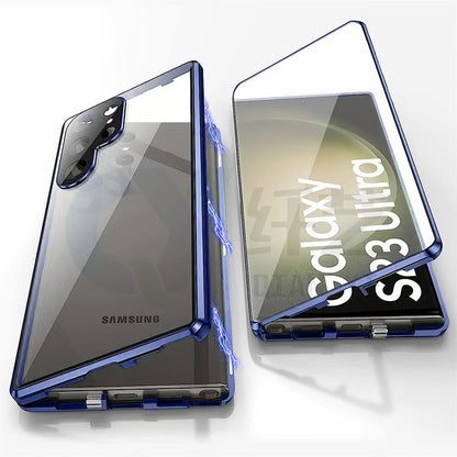 🔥Samsung Privacy magnetisch dubbelzijdig gehard glazen hoesje