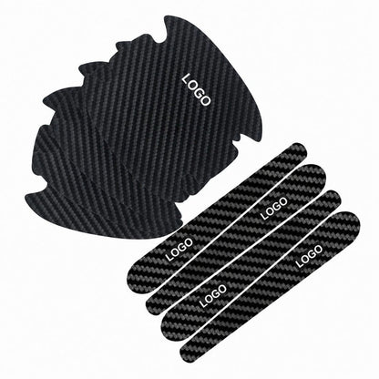 Krasbestendige Autodeurhendel Stickers - 8 Stuks