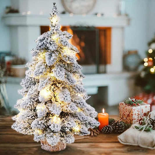 Kleine Sneeuwboom met verlichting (60cm)