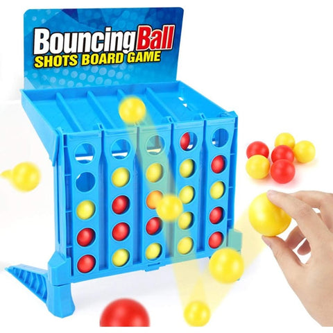 Stuiterend 4-Op-Een-Rij Spel - Bouncing Ball